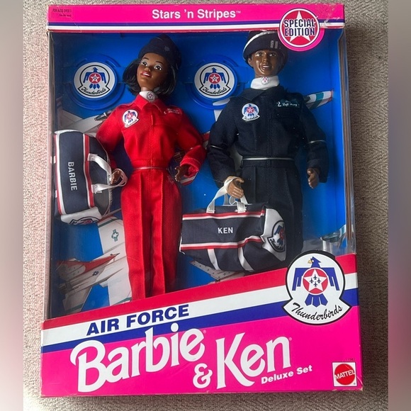 Barbie and Ken vintage Air Force Thunderbirds Stars N' Stripes Special Edition